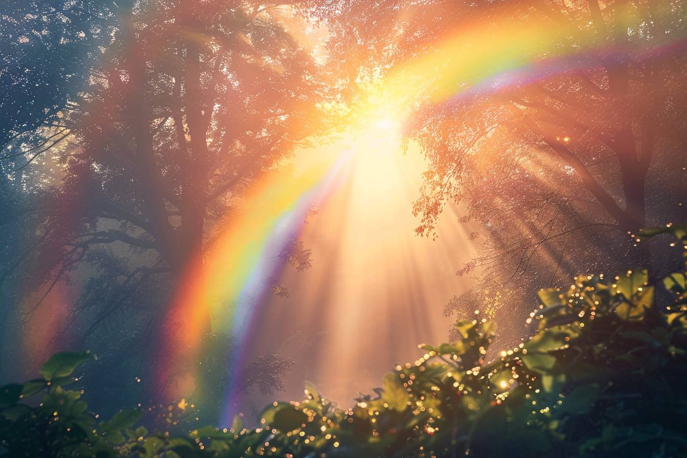 Comment interpréter un arc-en-ciel dans un contexte personnel?