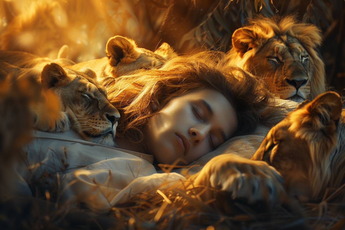 Comment les rêves de lions aident-ils à gérer les situations stressantes ?