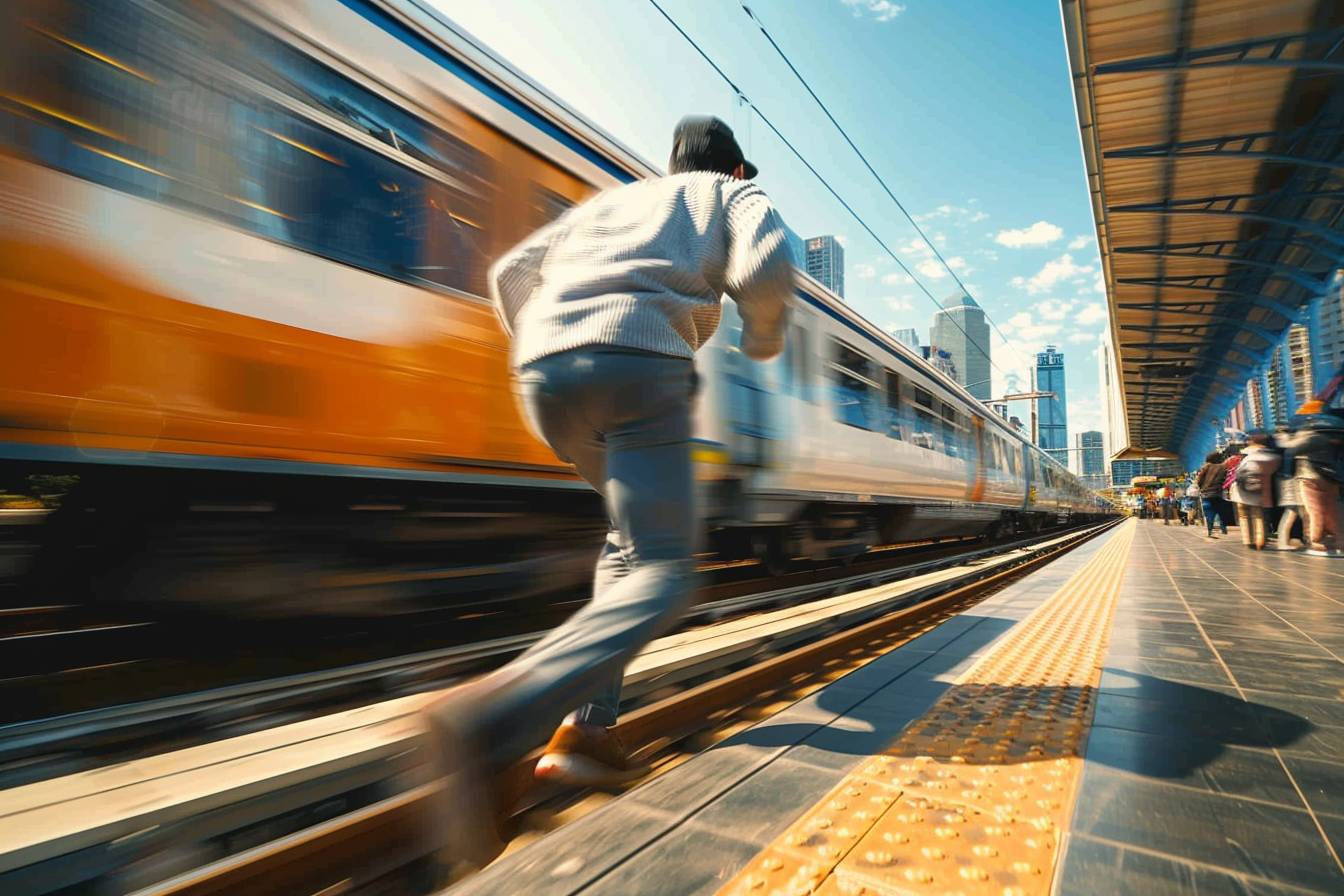 Qu&rsquo;implique le fait de manquer un train en rêve?