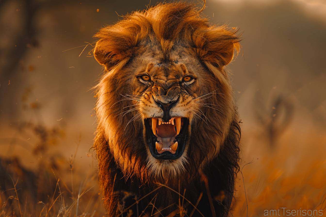 Que révèle un lion agressif dans un rêve ?