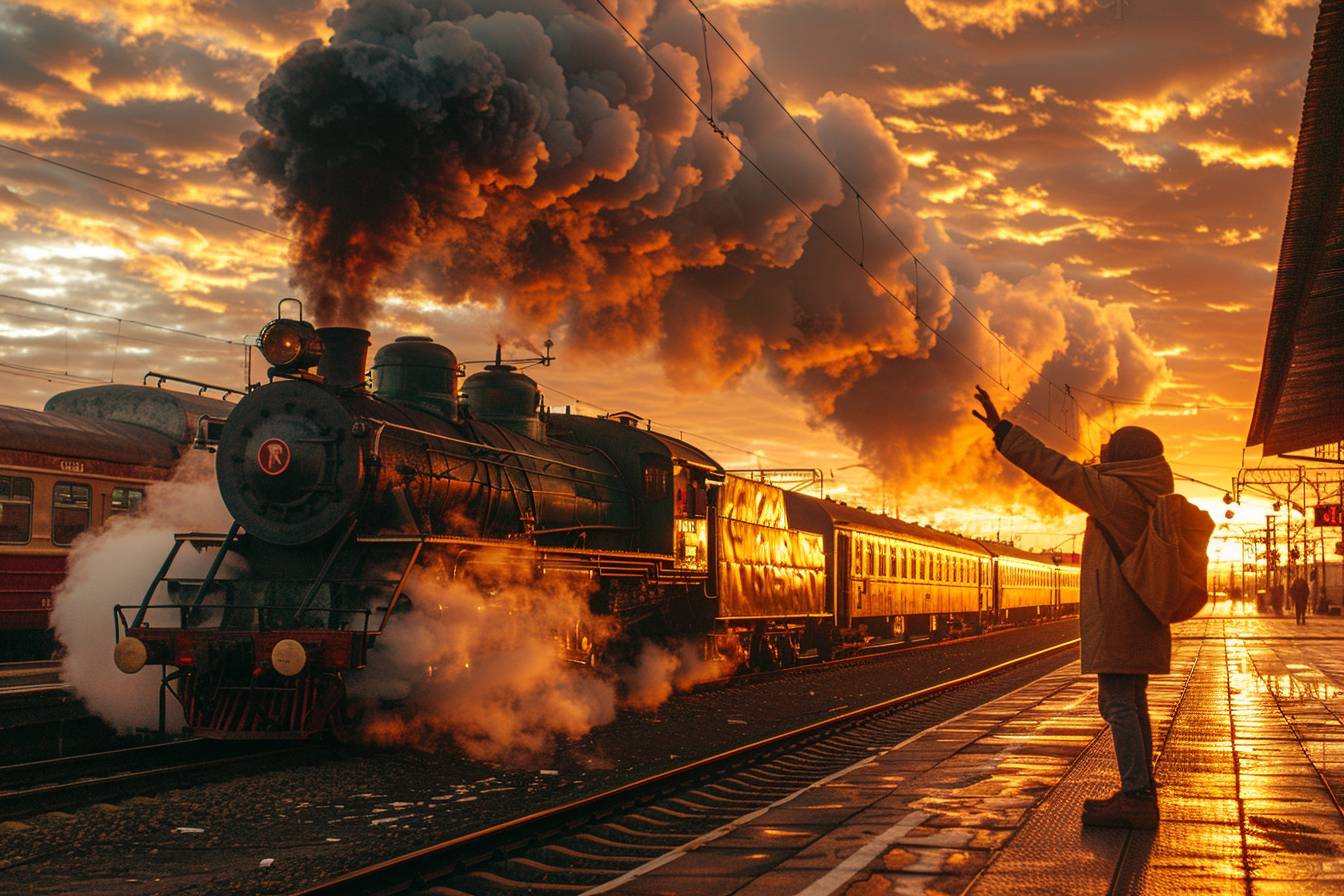 Que signifie rêver de prendre le train?
