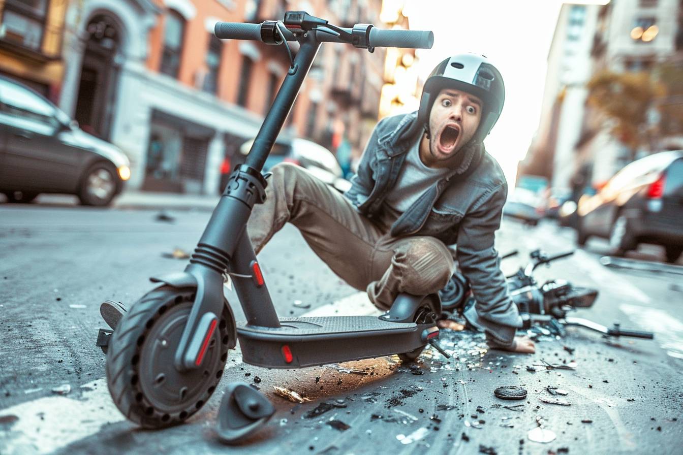 Rever accident trotinette