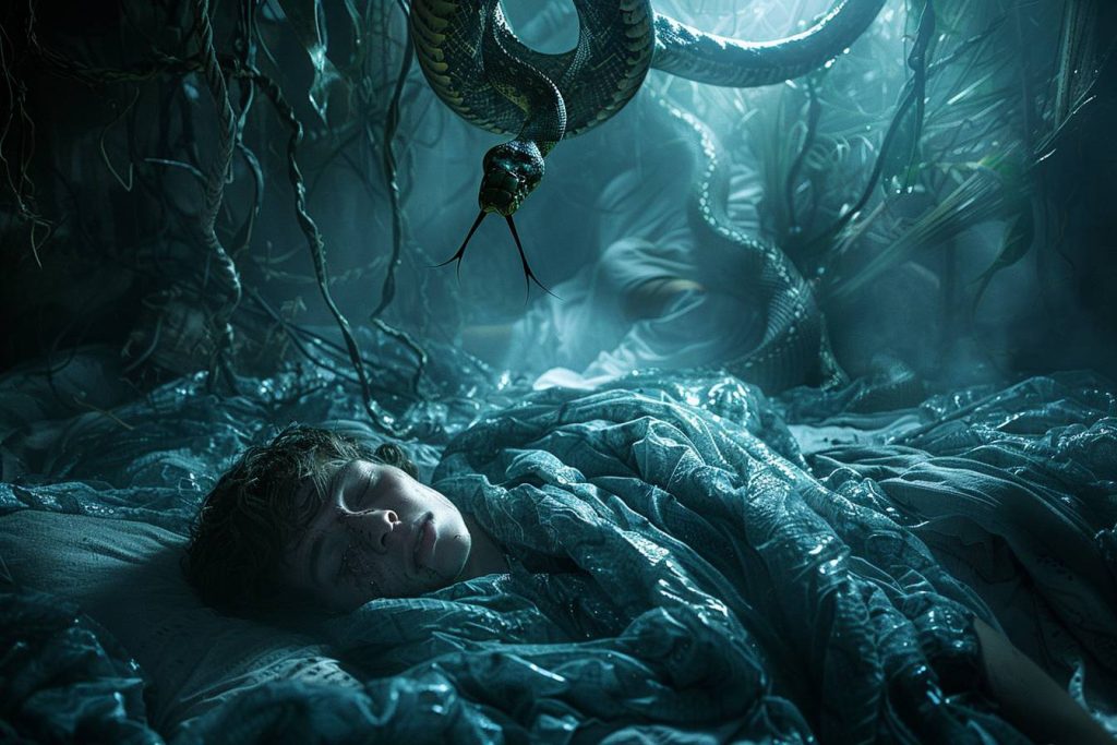 Rêver de se faire mordre par un serpent