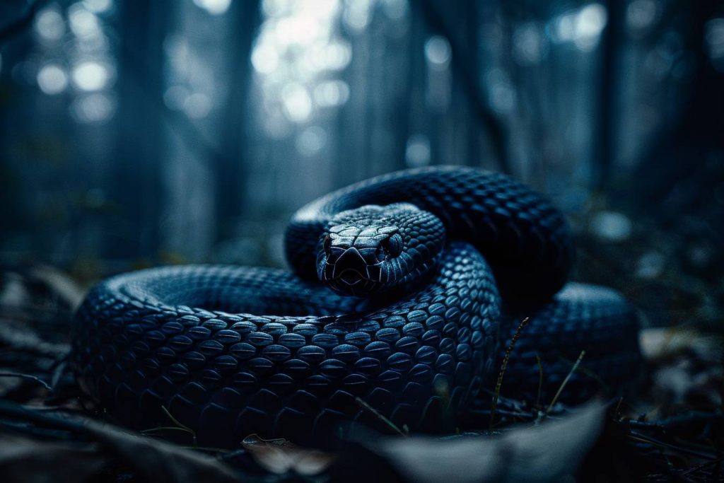 Rêver de serpent noir