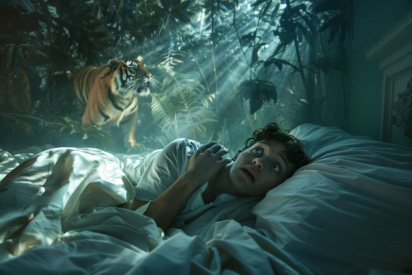 Rêver qu&rsquo;un tigre attaque: Quelles implications?