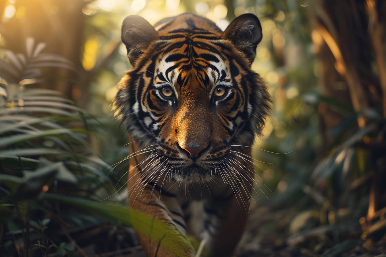 Voir un tigre symbolise-t-il toujours une menace?