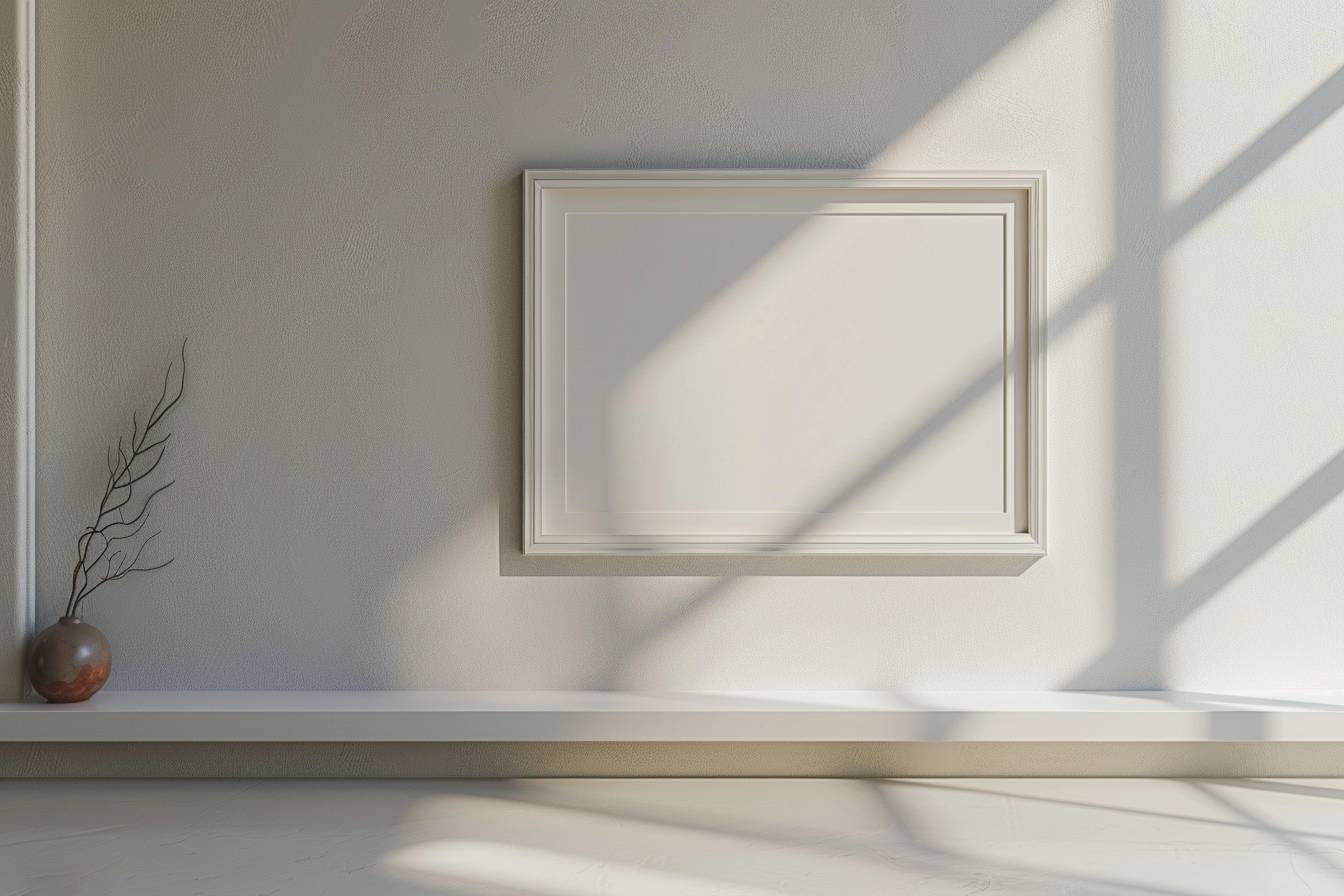 Que révèle un cadre vide sur notre quête de sens?