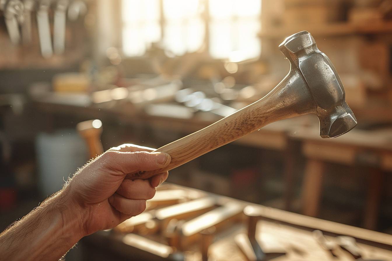 Que signifie tenir un marteau dans un rêve?