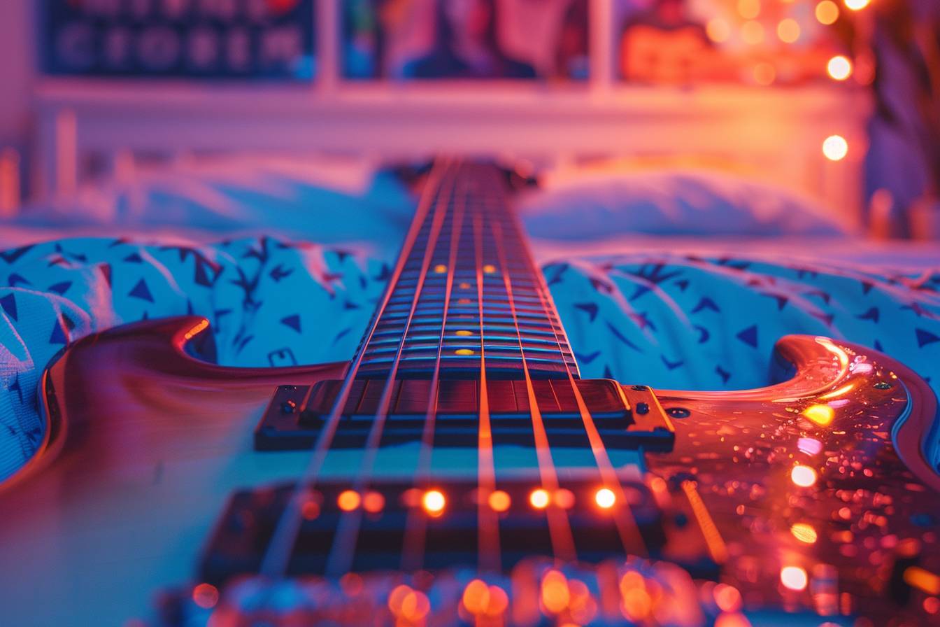Que symbolise la guitare électrique dans vos rêves?