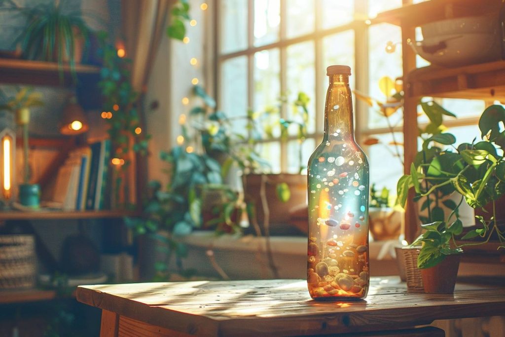 Rêver de bouteille en verre