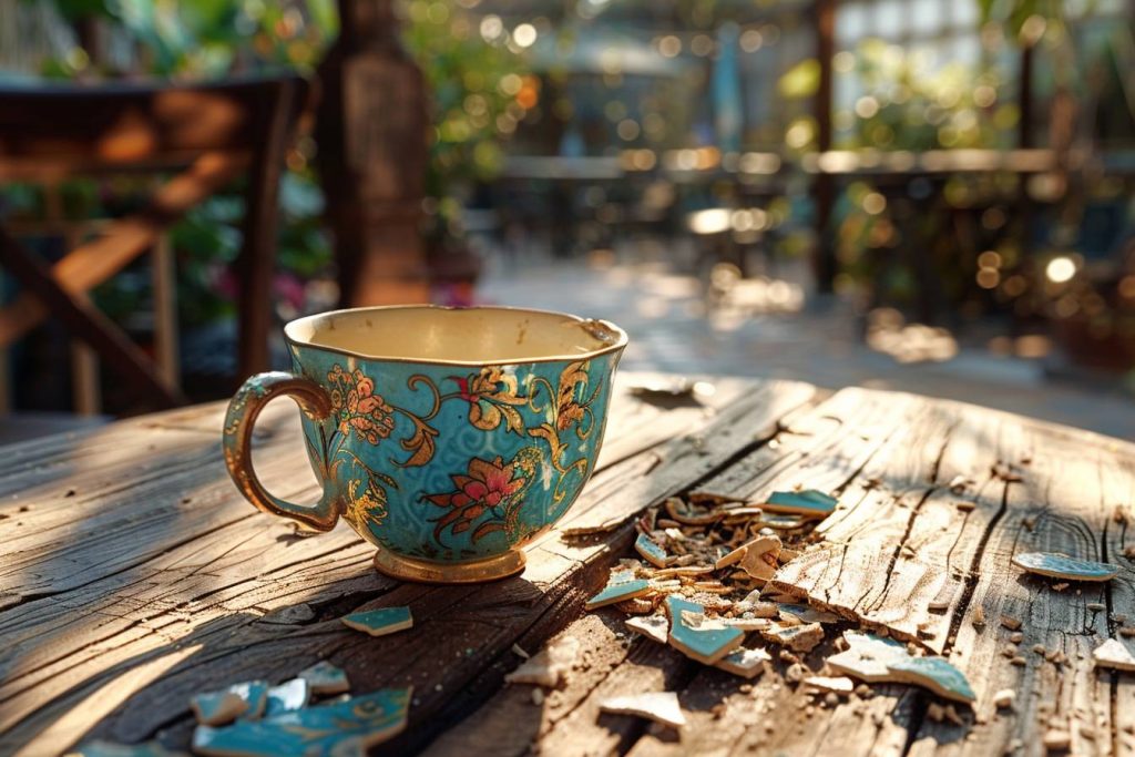 Rêver de tasse renversée