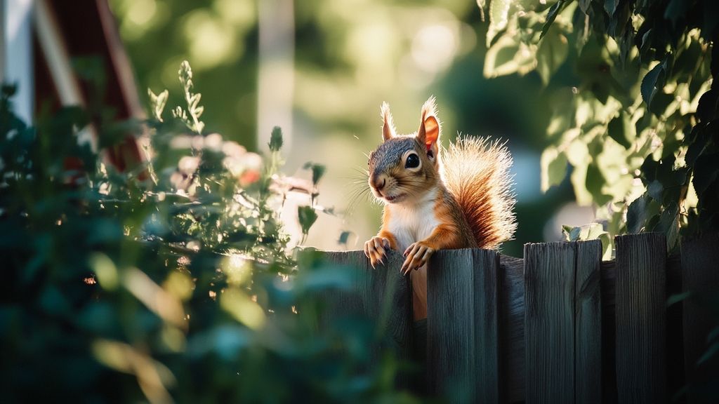 Comment interpréter la présence d'un écureuil