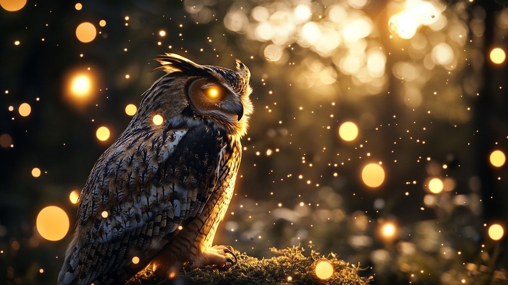 Pourquoi la chouette est-elle un symbole de transformation ?