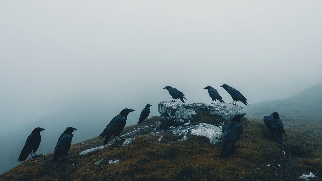 Pourquoi les corbeaux sont-ils des symboles de mystère et de spiritualité ?