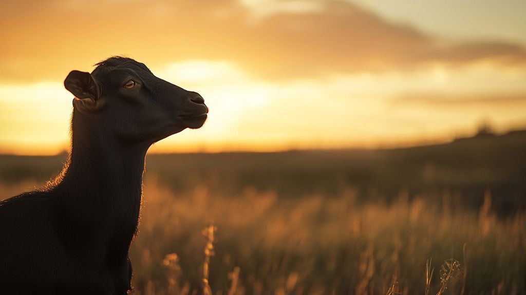 Pourquoi rêver d'une chèvre blanche ou noire